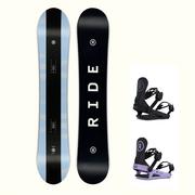 Deski snowboardowe - Zestaw Snowboard Ride Heartbreaker 147 cm + wiązania CL-4 - miniaturka - grafika 1