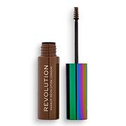 Akcesoria i kosmetyki do stylizacji brwi - Revolution MAKE UP Makeup Żel do brwi H Brow Gel with Cannabis Sativa A Brown - miniaturka - grafika 1