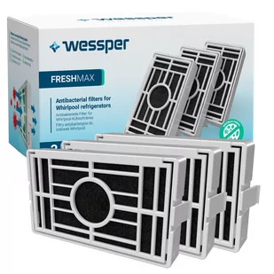 3X Wessper Freshmax  Filtr Antybakteryjny Do Whirpool Microban Antf-Mic - Akcesoria i części do lodówek - miniaturka - grafika 1