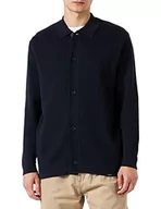 Kurtki męskie - Seidensticker Męska kurtka z długim rękawem, regularny krój, ciemnoniebieska, XL, granatowy, XL - miniaturka - grafika 1