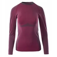 Pozostała odzież narciarska - Bielizna termoaktywna damska bluza Hi-Tec Lady Zareen Top różowa rozmiar L/XL - miniaturka - grafika 1