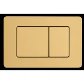 Przyciski spłukujące - BALNEO F0303060204-1 Przycisk spłukujący do stelażu podtynkowego AXO GOLD - miniaturka - grafika 1