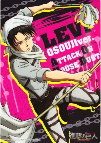 Plakat Anime Attack on Titan aot_061 A3 (custom)