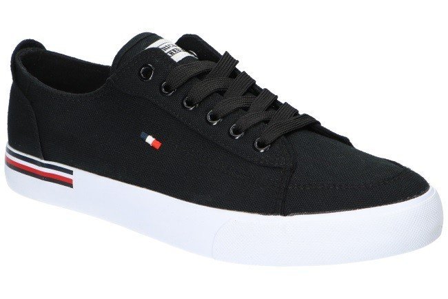 AMERICAN CLUB LH113 ORYGINALNE TENISÓWKI MODNE TRAMPKI MĘSKIE CZARNE 46
