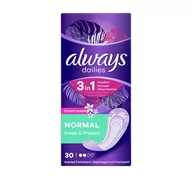Wkładki higieniczne - Always LINER Dailies Fresh & Protect Normal Fresh Wkładki Higieniczne x 30 - miniaturka - grafika 1