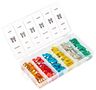 Bezpieczniki Samochodowe 5A-30A 120 sztuk Zestaw Trade House - Akcesoria motoryzacyjne - miniaturka - grafika 1