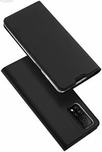 Dux Ducis Skin Pro kabura etui pokrowiec z klapką Xiaomi Mi 10T Pro / Mi 10T czarny Czarny - Etui i futerały do telefonów - miniaturka - grafika 1