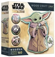 Puzzle - Puzzle drewniane 160 Grogu TREFL - miniaturka - grafika 1