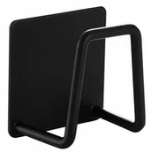 Wieszaki łazienkowe - Kuchenny WIESZAK Samoprzylepny Zlewozmywakowy czarny AG702E - miniaturka - grafika 1