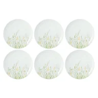 Talerze - SELTMANN MEADOW GRASSES GREEN Zestaw 6 talerzy obiadowych 27.5 cm - miniaturka - grafika 1