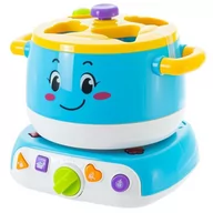 Sortery dla dzieci - Multimedialny Garnek Z Kuchenką I Sorterem Dźwięki - miniaturka - grafika 1