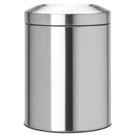 Kosze na śmieci - Brabantia Samogaszący kosz na śmieci 7l stal błyszcząca - miniaturka - grafika 1