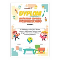 Dyplomy i okładki - LearnHow Dyplom A4 ukończenia oddziału przedszkolnego 20szt - miniaturka - grafika 1