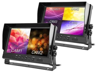 Monitor samochodowy LCD 9" AHD 4PIN z funkcją rejestratora 12V 24V - Car Video - miniaturka - grafika 5