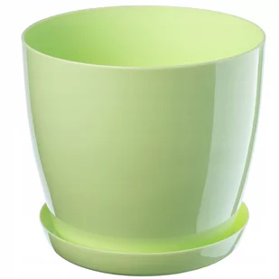 DONICZKA OSŁONKA Z PODSTAWKĄ DONICA 14cm KOLORY - Donice - miniaturka - grafika 1