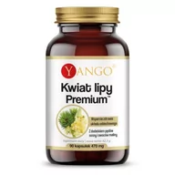 Suplementy naturalne - YANGO Yango Kwiat lipy Premium 90 k YA1142 - miniaturka - grafika 1
