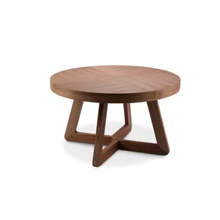 Rozkładany stół z drewna dębowego Windsor & Co Sofas Bodil, ø 130 cm - Stoły - miniaturka - grafika 1