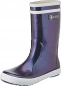 Kalosze damskie - Aigle Dziecięce Kalosze Wsuwane Granatowe 20 Żtq - miniaturka - grafika 1