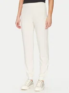 Spodnie damskie - Guess Spodnie materiałowe O5GB05 KCQP2 Granatowy Regular Fit - miniaturka - grafika 1