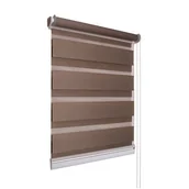 Rolety - Miniroleta nocdzień kawa 68 x 215 - miniaturka - grafika 1