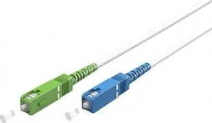 Goobay Kabel światłowodowy FTTH, Singlemode OS2 White, biały Simplex, 15 m - Długość kabla 15 m - Kable światłowodowe - miniaturka - grafika 1