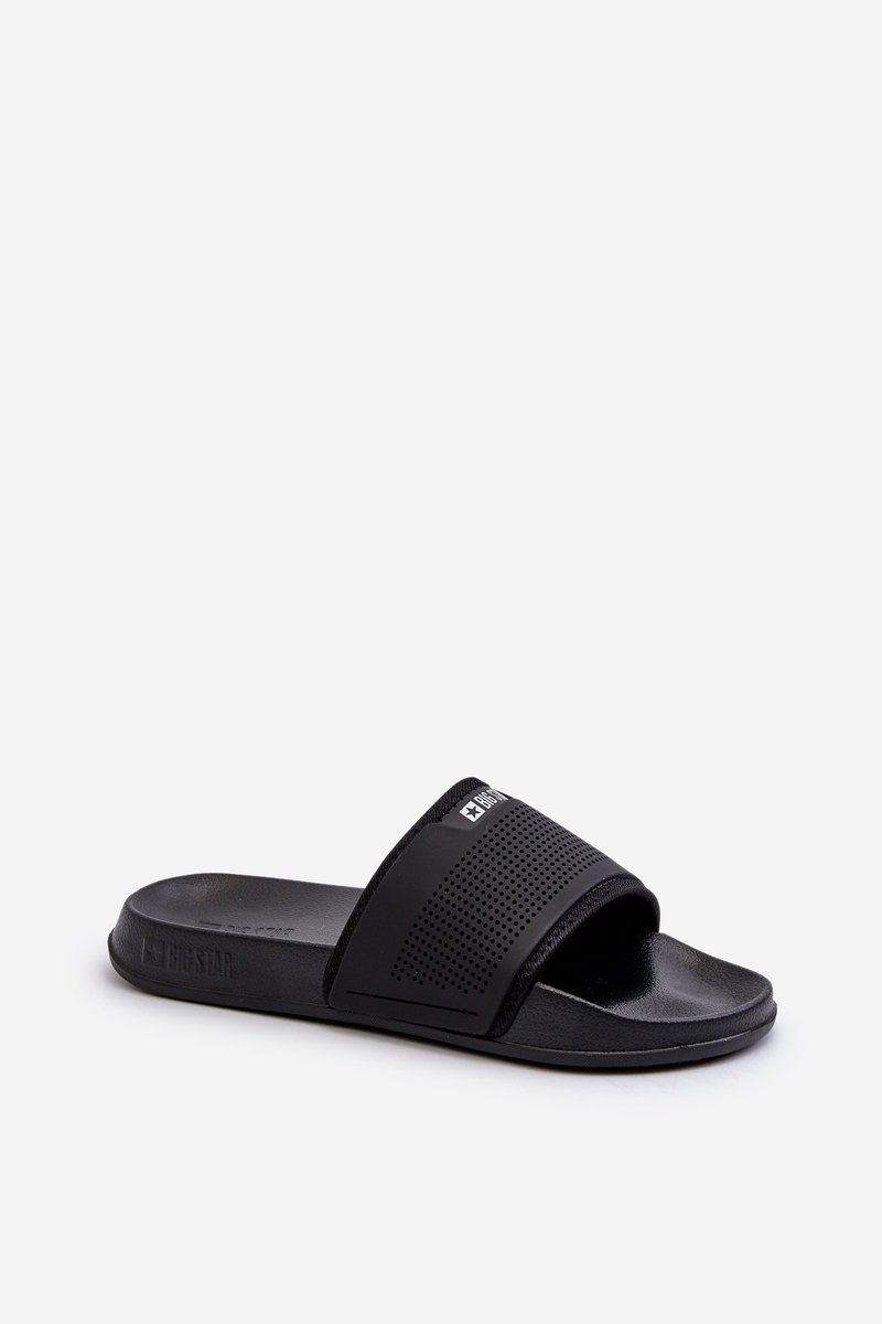 Lekkie Klapki Męskie Big Star NN174694 Czarne-41