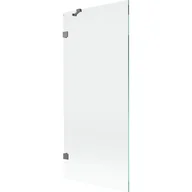 Parawany nawannowe - Mexen Lunar parawan nawannowy 1-skrzydłowy 80 x 150 cm, transparent, gun metal - 897-080-000-95-00 - miniaturka - grafika 1
