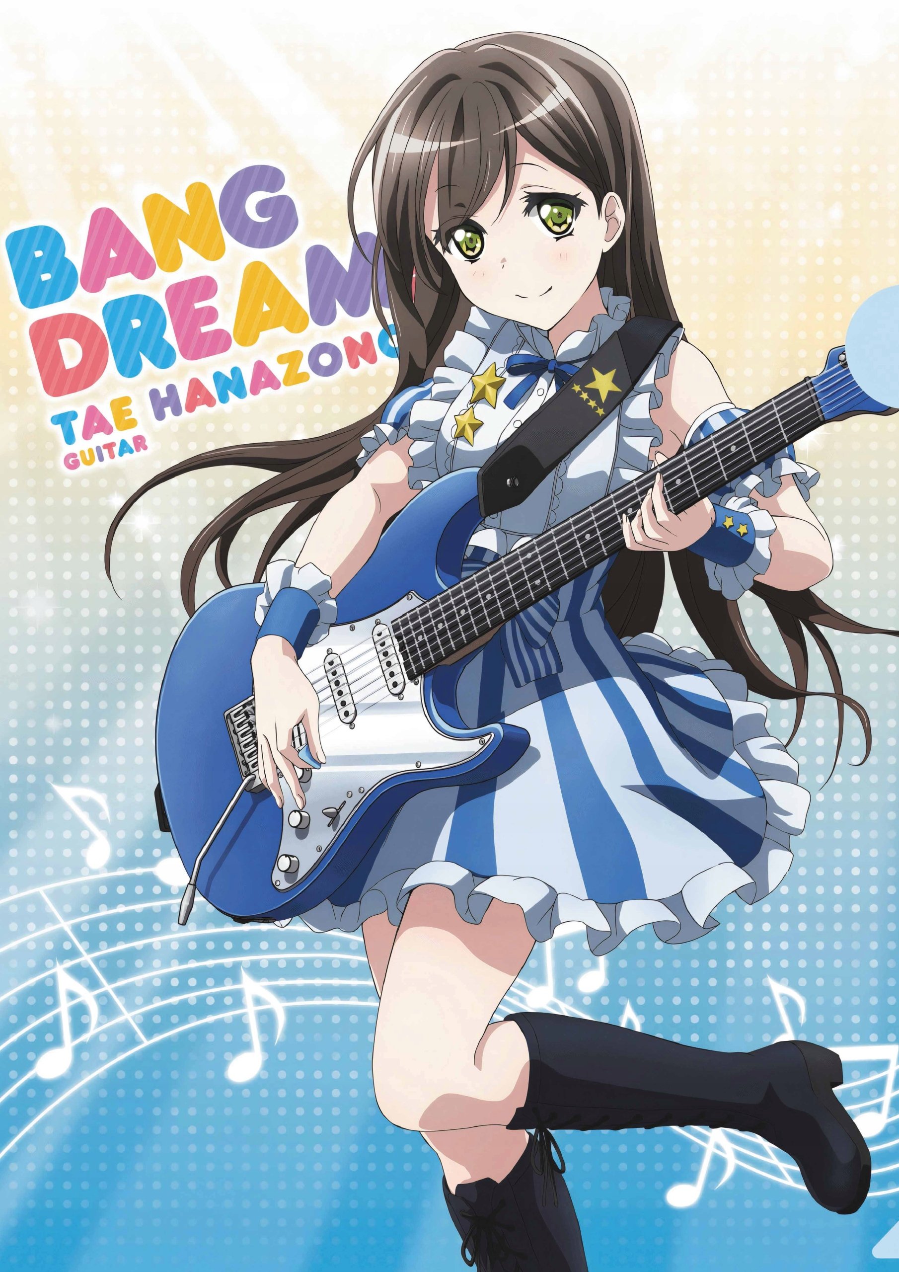 Plakat A3 anime gra BanG Dream! Girls Band Party!