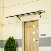 Daszki nad drzwi - LANITPLAST daszek nad drzwiami LARUS 120/85 antracyt - miniaturka - grafika 1