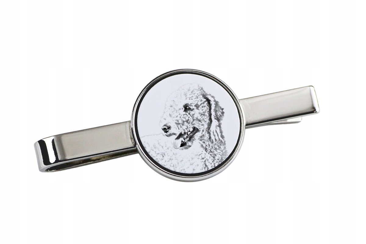 Bedlington Terrier, Rothbury Terrier - Spinka Do Krawata Z Psem, Personaliz