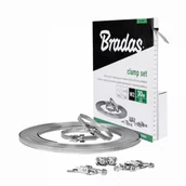 Inne mocowania - Opaska ślimakowa na rolce W2, rozpinana 30m, KARTON box+ 50 zamków 6224 - miniaturka - grafika 1