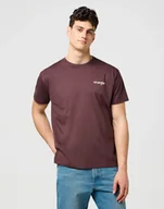 Koszulki i topy damskie - t-shirt kobieta wrangler 112371468 vintage tee mahogany - miniaturka - grafika 1