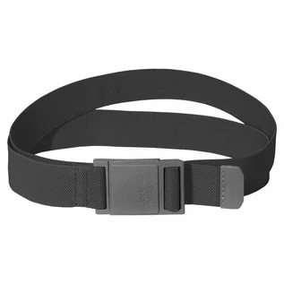 Paski - Jack Wolfskin Pasek do spodni STRETCH BELT Dark Steel - grafika 1