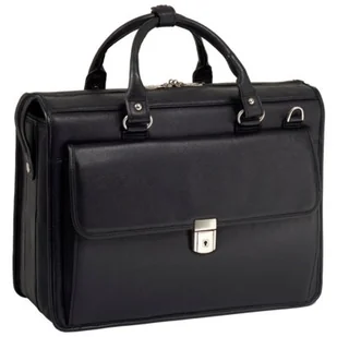 McKlein Teczka Gresham 15.6 cali Czarny + Dogodne raty! - Torby na laptopy - miniaturka - grafika 1