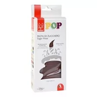 Dodatki do ciast w proszku - Masa cukrowa lukier Modecor brązowa 250 g - miniaturka - grafika 1