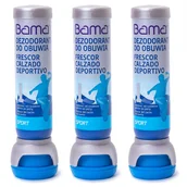 Środki do obuwia i ubrań - Odświeżacz, dezodorant do butów Bama Trainer Fresh - Zestaw 3 x 100 ml - miniaturka - grafika 1