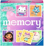 Gry planszowe - Gra planszowa Ravensburger Memory Gabbys Dollhouse (4005556225965) - miniaturka - grafika 1