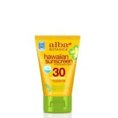 Balsamy i kremy do opalania - Alba botanica Hawajski krem przeciwsłoneczny z aloesem SPF30 - miniaturka - grafika 1