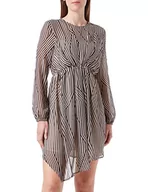 Sukienki - Sisley Damska sukienka 4W7XLV036, wielokolorowa, 63E, 38, Multicolor 63e, 38 - miniaturka - grafika 1
