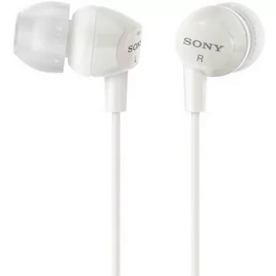 SONY MDR-EX15LPW białe - Słuchawki - miniaturka - grafika 1