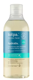 Tołpa Dermo Face Hydrativ nawilżająca woda micelarna do twarzy i okolic oczu Refreshes Soothes Irritation 400 ml - Płyny micelarne - miniaturka - grafika 1