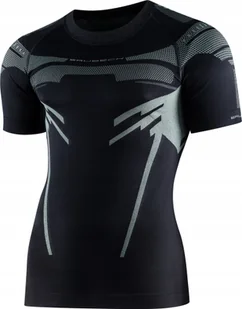 Brubeck SS13700 Koszulka męska DRY z krótkim rękawem czarny/grafitowy S - Koszulki sportowe męskie - miniaturka - grafika 1