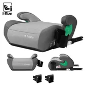 Foteliki samochodowe - Fotelik samochodowy Cabby 35 Grey ISOFIX 125-150cm I-Size - miniaturka - grafika 1