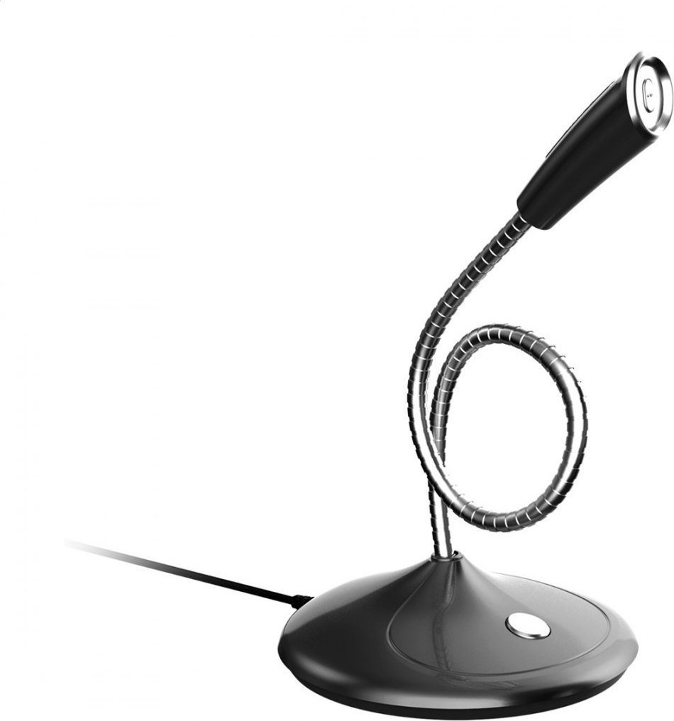 Mikrofon Platinet Office/Home Desktop Jack 3.5 czarny 45576