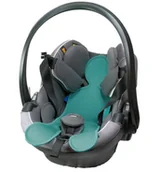 Akcesoria do fotelików - Kuli-Muli Wkładka antypotowa do fotelika samochodowego 0-13 kg ciemny turkus KM-801-01-0000-24 N - miniaturka - grafika 1
