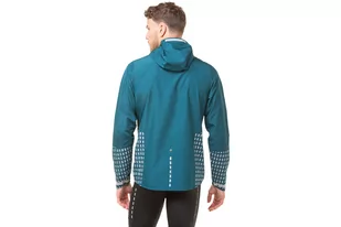RONHILL Kurtka biegowa męska TECH AFTERHOURS JACKET deep lagoon - Kurtki męskie - miniaturka - grafika 3