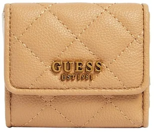 Guess, Guess, Textile Wallet, SWQB8558440, Beige, For Women For Women - Portfele - miniaturka - grafika 1