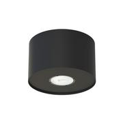 Lampy sufitowe - Nowodvorski Spot sufitowy designerski tuba POINT TONE S 10W czarny śr. 12,7 cm czarny 7603 - miniaturka - grafika 1