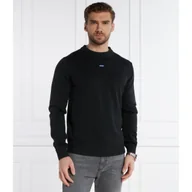 Swetry męskie - Hugo Blue Sweter San Cosmo-C | Regular Fit - miniaturka - grafika 1