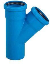 Magnaplast Trójnik 45° kanalizacji wewnętrznej UdBEA niskoszumowej 160/110mm 146485